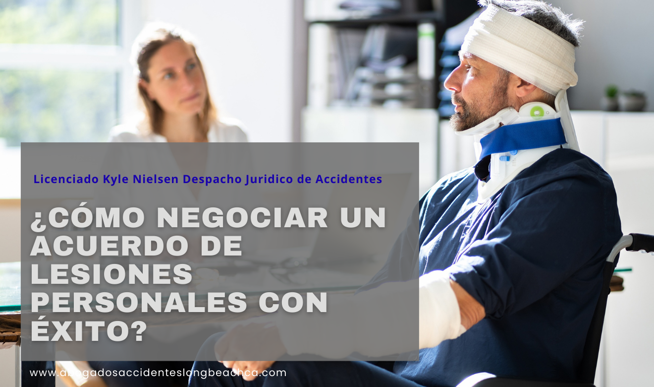 abogado de lesiones personales negociación acuerdo