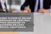abogado lesiones negociación de acuerdo Long Beach