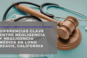 diferencia negligencia y negligencia médica Long Beach
