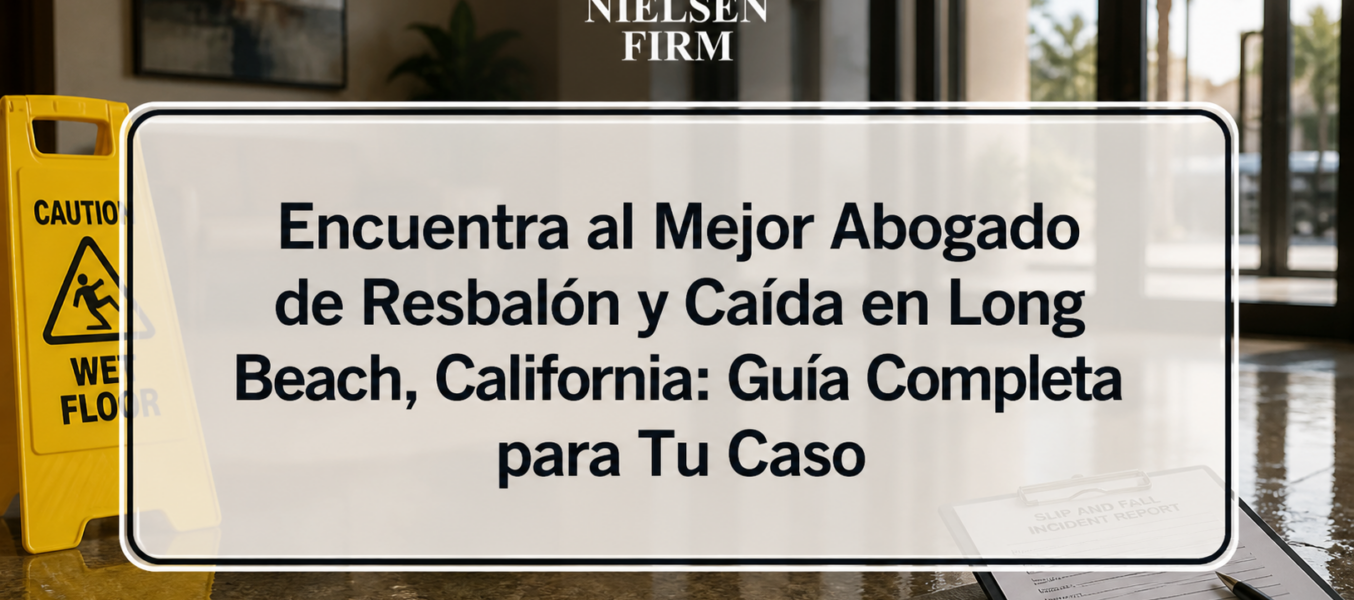 Encuentra al Mejor Abogado de Resbalón y Caída en Long Beach, California: Guía Completa para Tu Caso