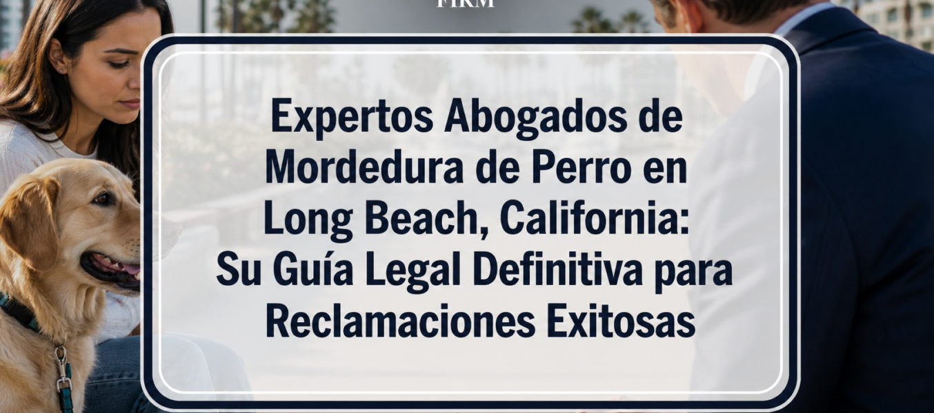Expertos Abogados de Mordedura de Perro en Long Beach, California: Su Guía Legal Definitiva para Reclamaciones Exitosas